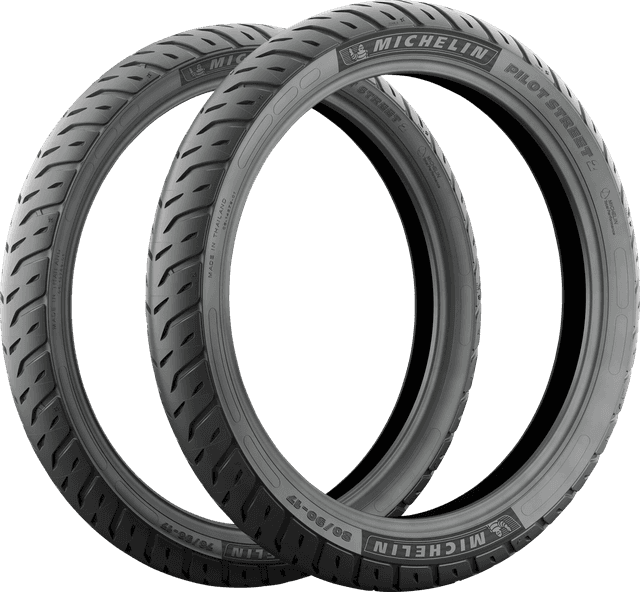 MICHELIN 0305-0830 Tire - Pilot Street 2 - Front/Rear - 90/90-14 - 52S — image 6 of 12