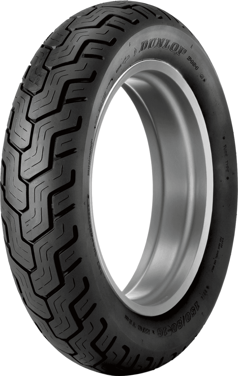 DUNLOP 0306-0003 Tire - D404 - Rear - 170/80-15 - 77H