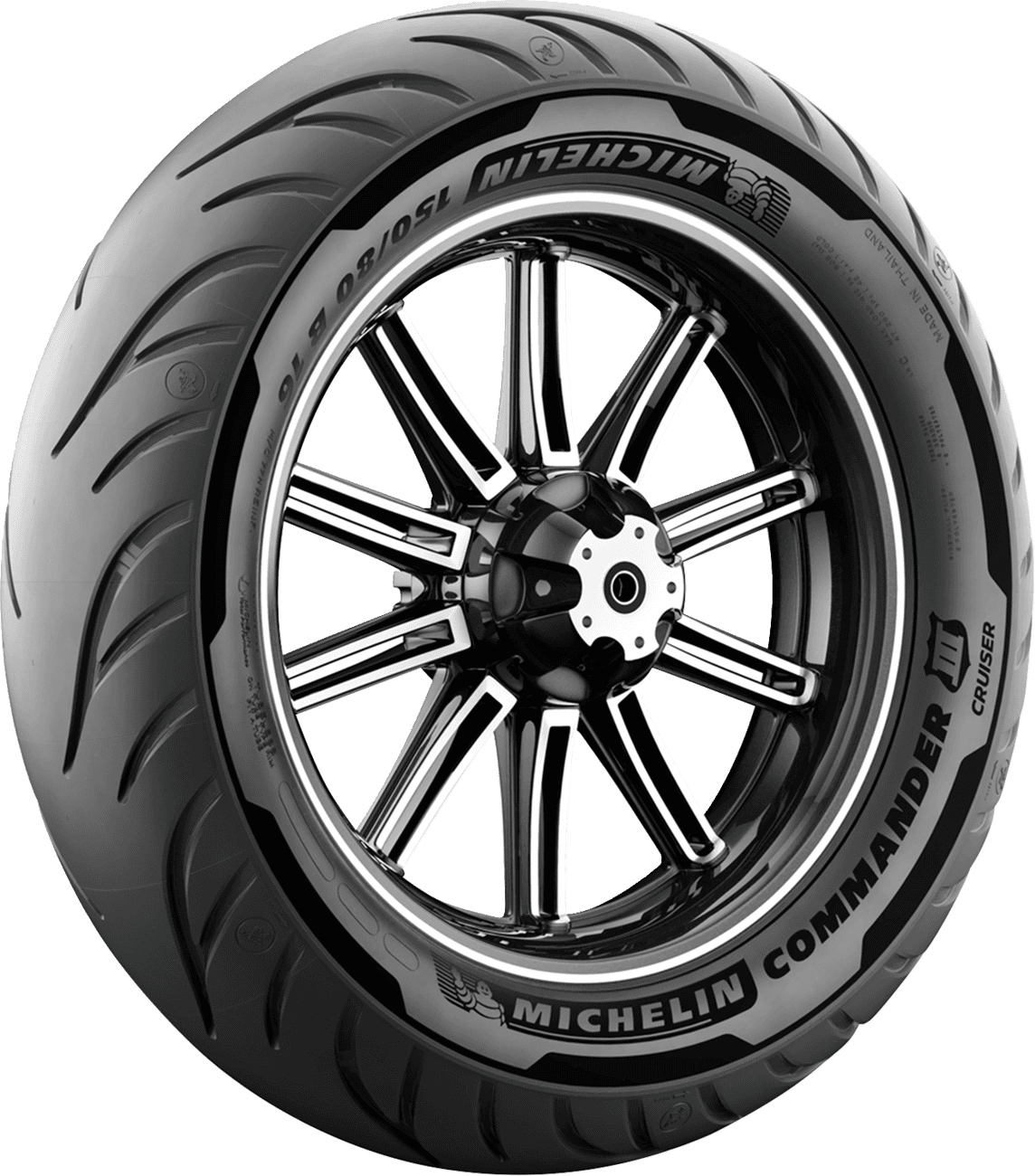 MICHELIN 0306-0700 Tire - Commander III - Rear - 170/80B15 - 77H