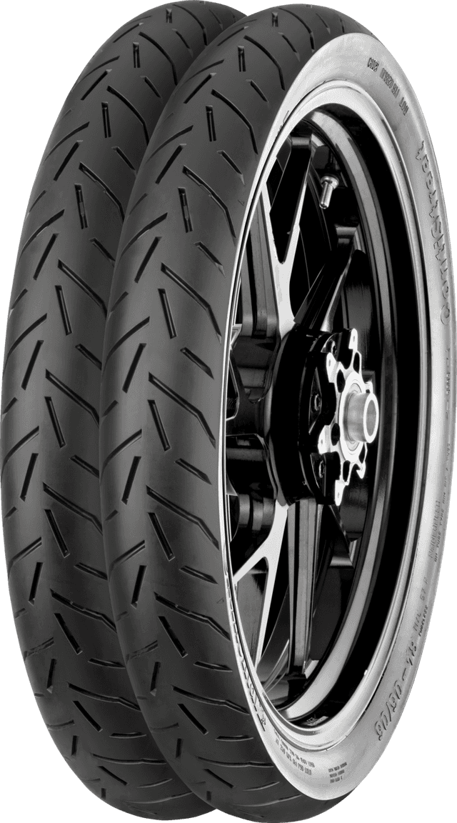 CONTINENTAL 0306-0883 Tire - ContiStreet - Rear - 80/90-18 - 45P