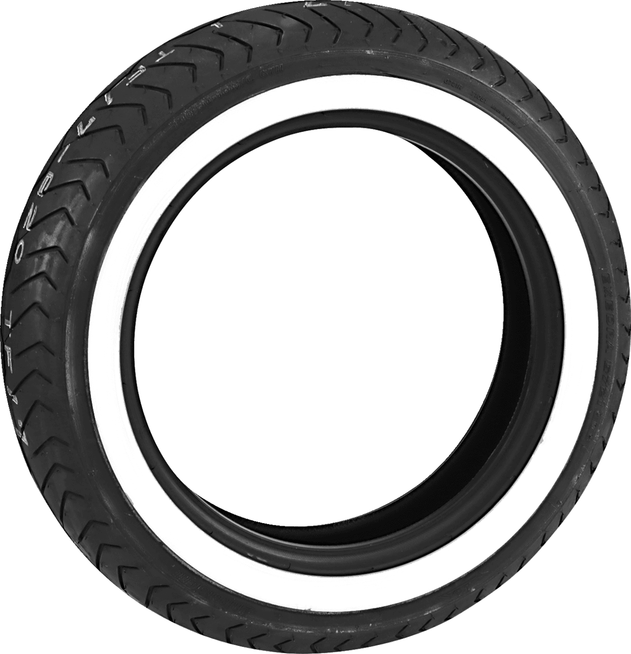 BRIDGESTONE 0307-0051 Tire - Exedra G721-F - Front - 130/90-16 - Wide Whitewall - 67H
