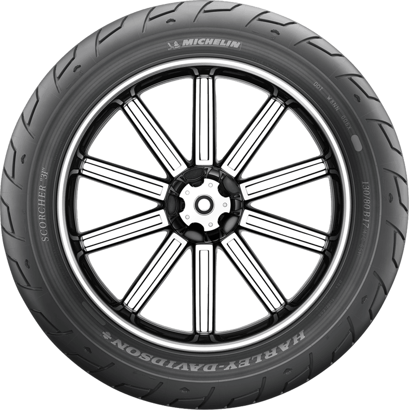 MICHELIN 0307-0065 Tire - Scorcher 31 - Front - 100/90B19 - 57H — image 6 of 11