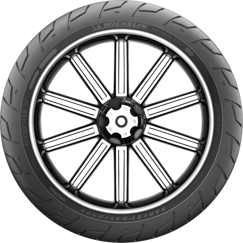 MICHELIN 0307-0070 Tire - Scorcher 21 - Front - 120/70R17 - 58V — image 13 of 16