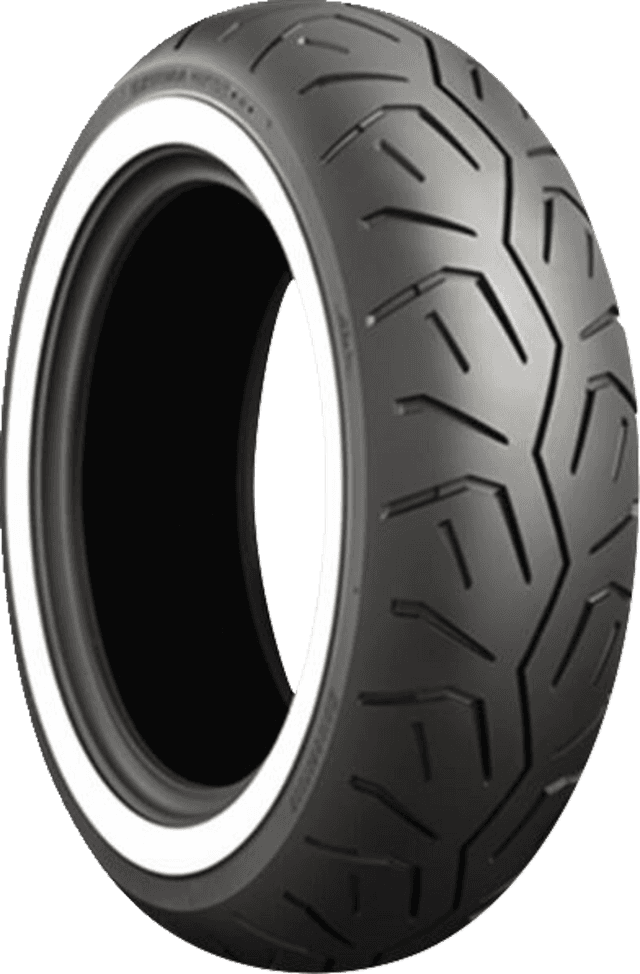 BRIDGESTONE 0308-0037 Tire - Exedra G722-R - Rear - 180/70-15 - Wide Whitewall - 76H — image 2 of 2