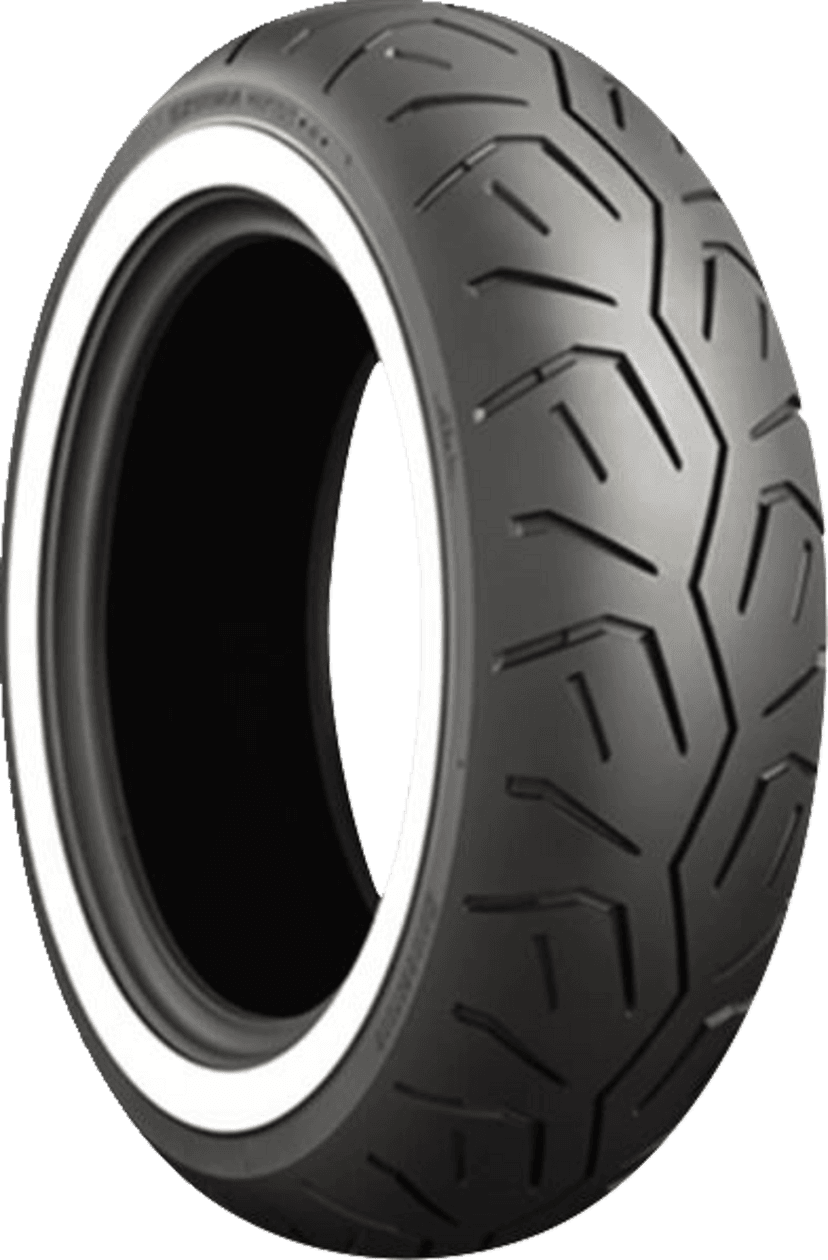 BRIDGESTONE 0308-0037 Tire - Exedra G722-R - Rear - 180/70-15 - Wide Whitewall - 76H — image 2 of 2