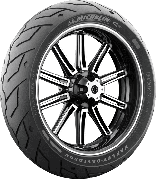 MICHELIN 0308-0056 Tire - Scorcher 21 - Rear - 160/60R17 - 69V — image 2 of 16
