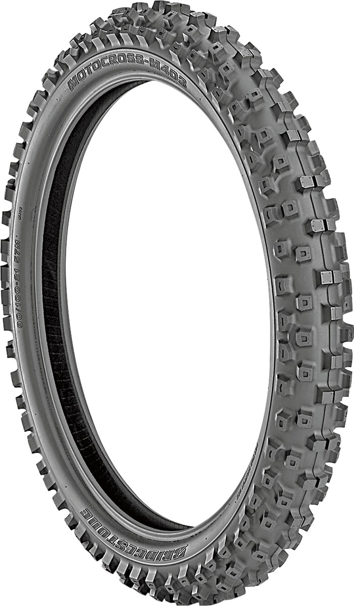 BRIDGESTONE 0312-0110 Tire - M403 - Front - 60/100-12 - 33M — image 1 of 2