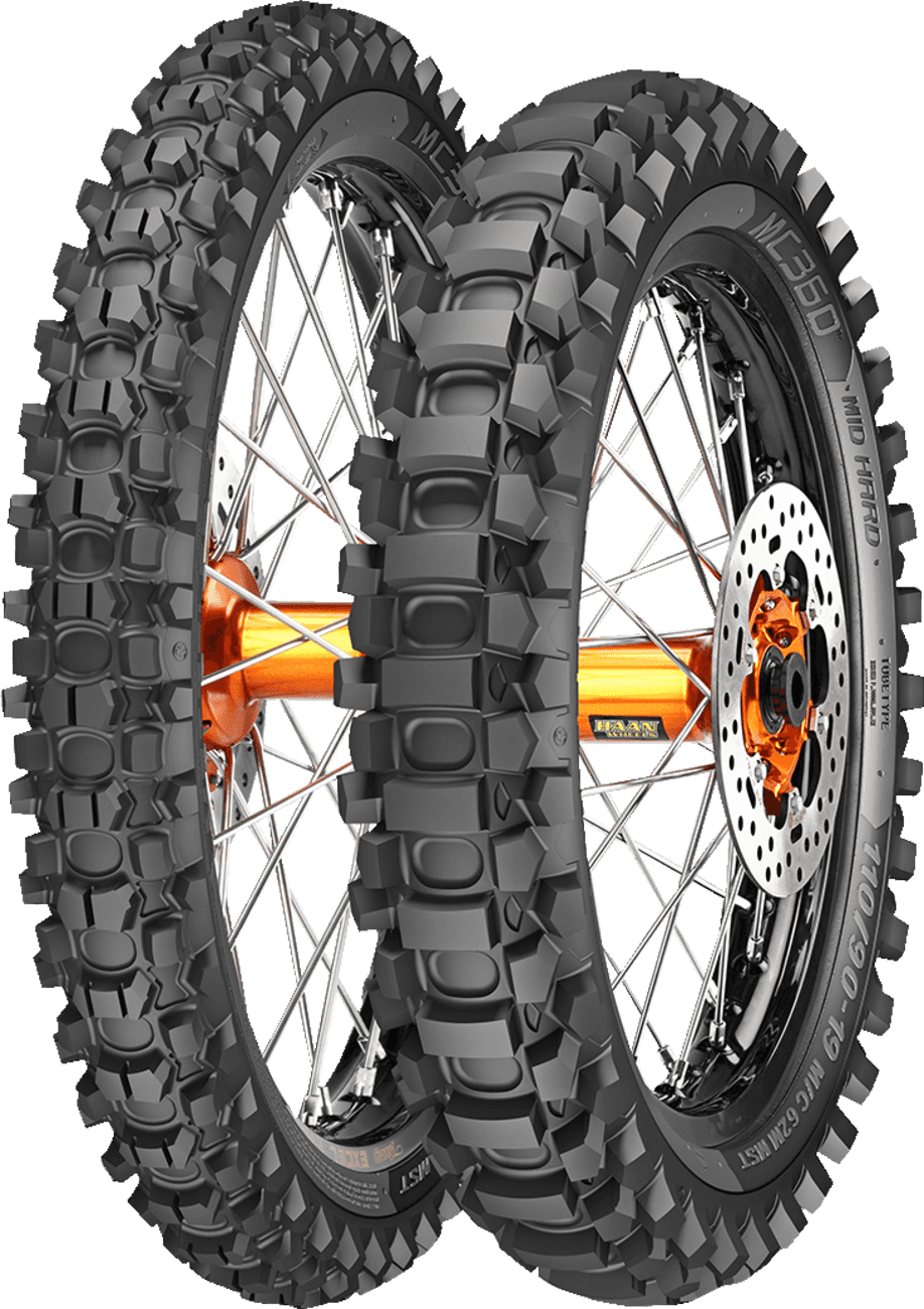 METZELER 0312-0464 Tire - MC360™ Mid-Hard - R Spec - Front - 80/100-21 - 51M