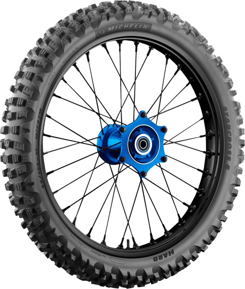 MICHELIN 0312-0475 Tire - StarCross 6 Hard - Front - 90/100-21 - 57M — image 2 of 7