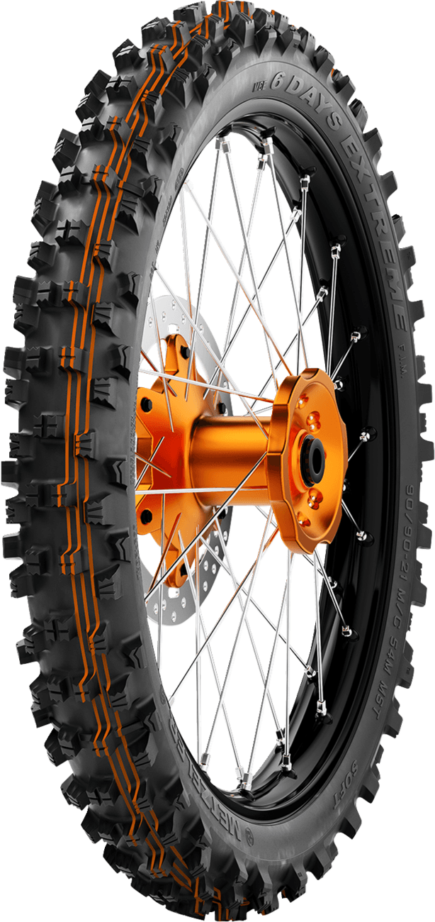 METZELER 0312-0493 Tire - MCE 6 Days Extreme - Front - 90/90-21 - 52M