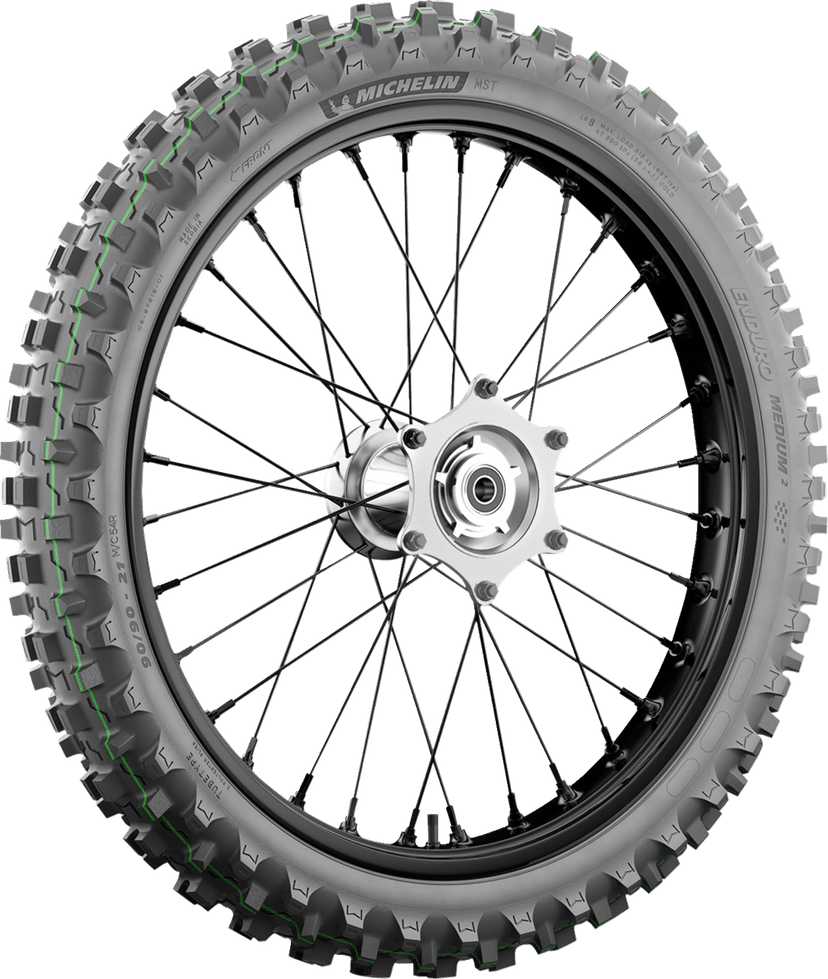 MICHELIN 0312-0624 Tire - Enduro Medium 2 - Front - 90/90-21 - 54R — image 2 of 4