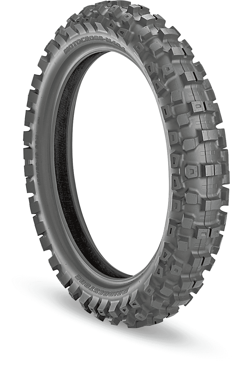 BRIDGESTONE 0313-0172 Tire - M404 - Rear - 90/100-14 - 52M