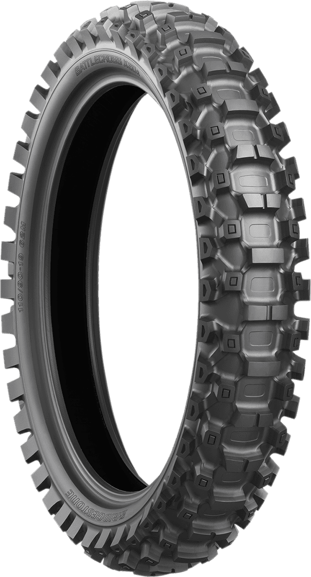 BRIDGESTONE 0313-0574 Tire - Battlecross X20 - Rear - 110/100-18 - 64M — image 1 of 2