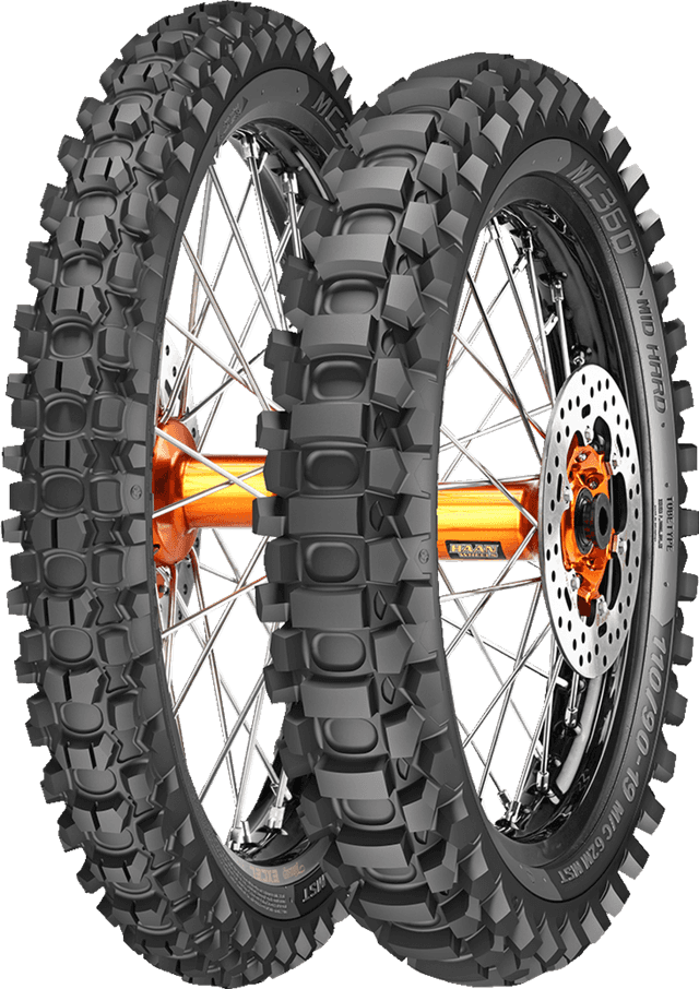 METZELER 0313-0617 Tire - MC360™ Mid-Hard - Rear - 120/100-18 - 68M — image 1 of 2