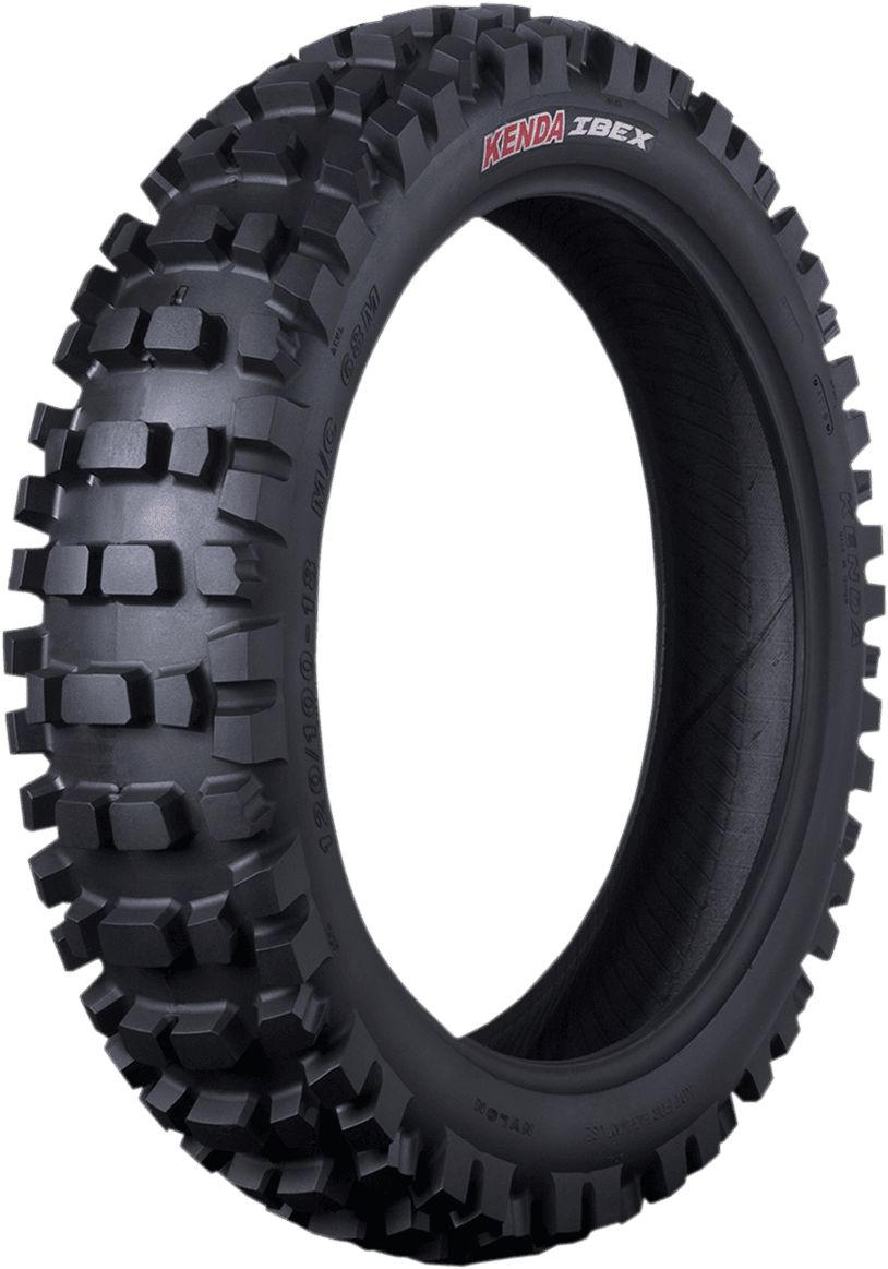 KENDA 0313-0636 Tire - K774 Ibex - Rear - 120/100-18 - 64M — image 1 of 4
