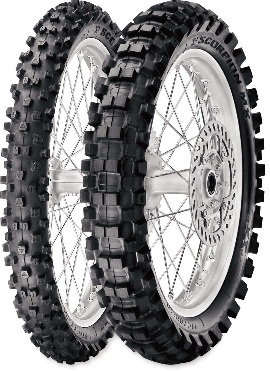 PIRELLI 0313-0651 Tire - Scorpion™ MXeXTRA-X - Rear - 100/90-19 - 57M
