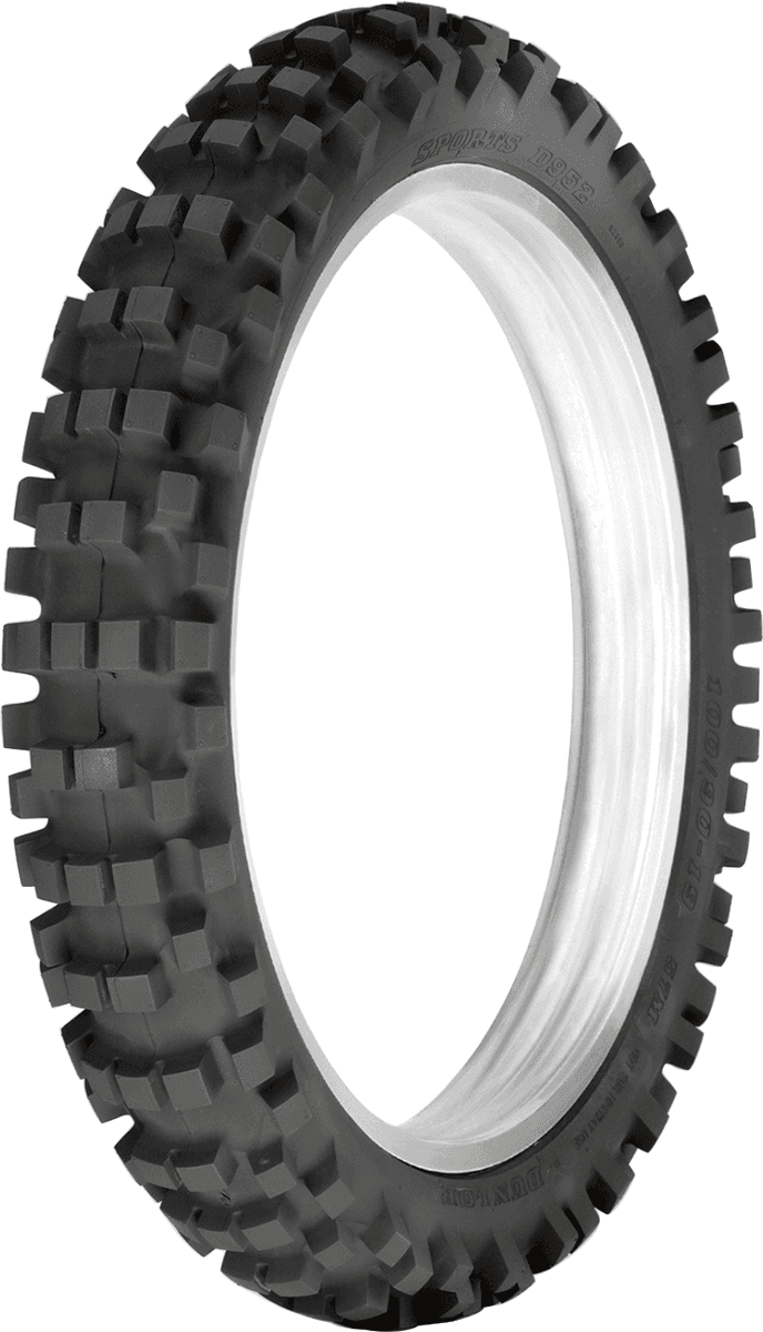DUNLOP 0313-0664 Tire - D952 - Rear - 120/90-19 - 66M