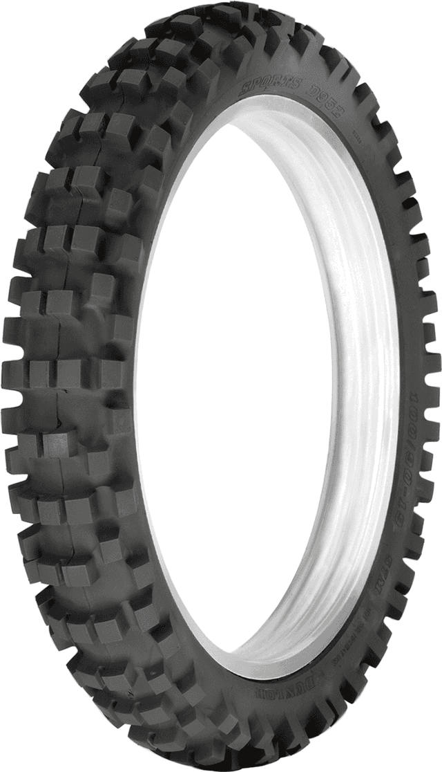 DUNLOP 0313-0664 Tire - D952 - Rear - 120/90-19 - 66M