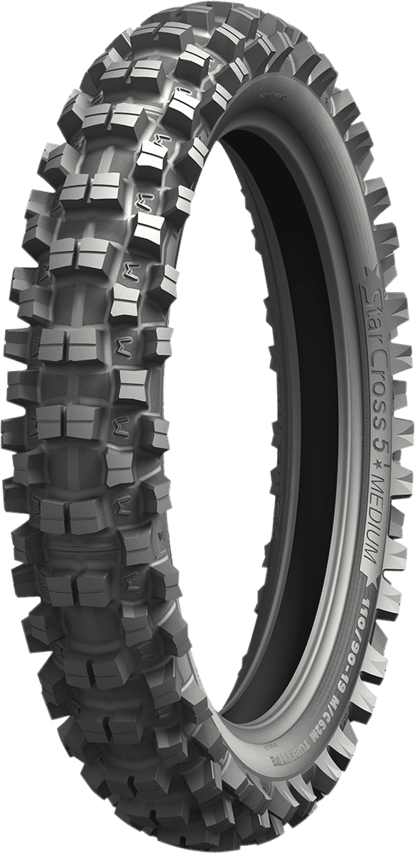 MICHELIN 0313-0739 Tire - StarCross 5 Medium - Rear - 90/100-16 - 51M — image 6 of 7