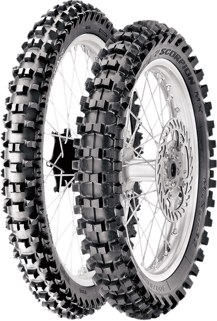 PIRELLI 0313-0796 Tire - Scorpion™ XC Mid Soft - Rear - 120/100-18 - 68M