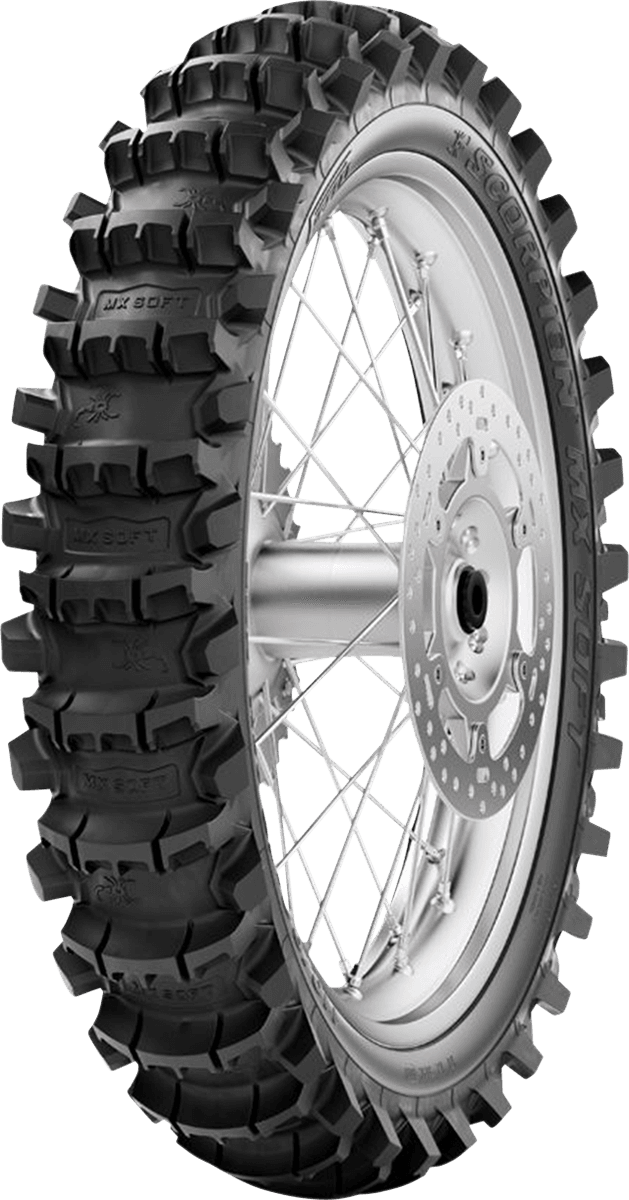 PIRELLI 0313-0804 Tire - Scorpion™ MX Soft - Rear - 80/100-12 - 50M — image 1 of 4