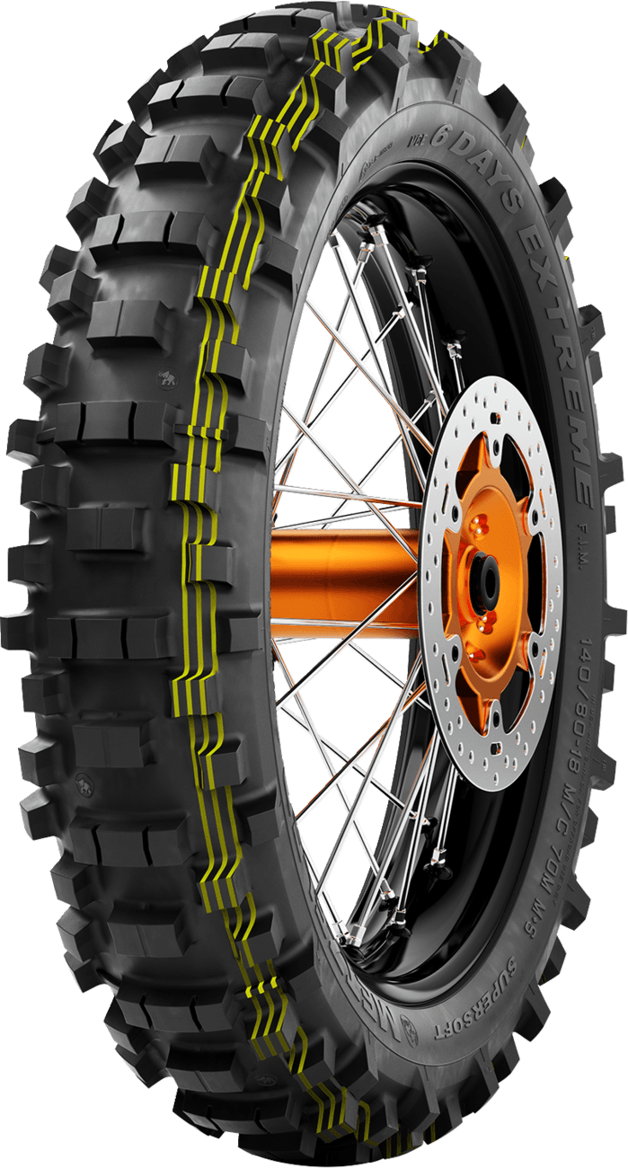 METZELER 0313-0876 Tire - MCE 6 Days Extreme - Rear - 140/80-18 - 70M