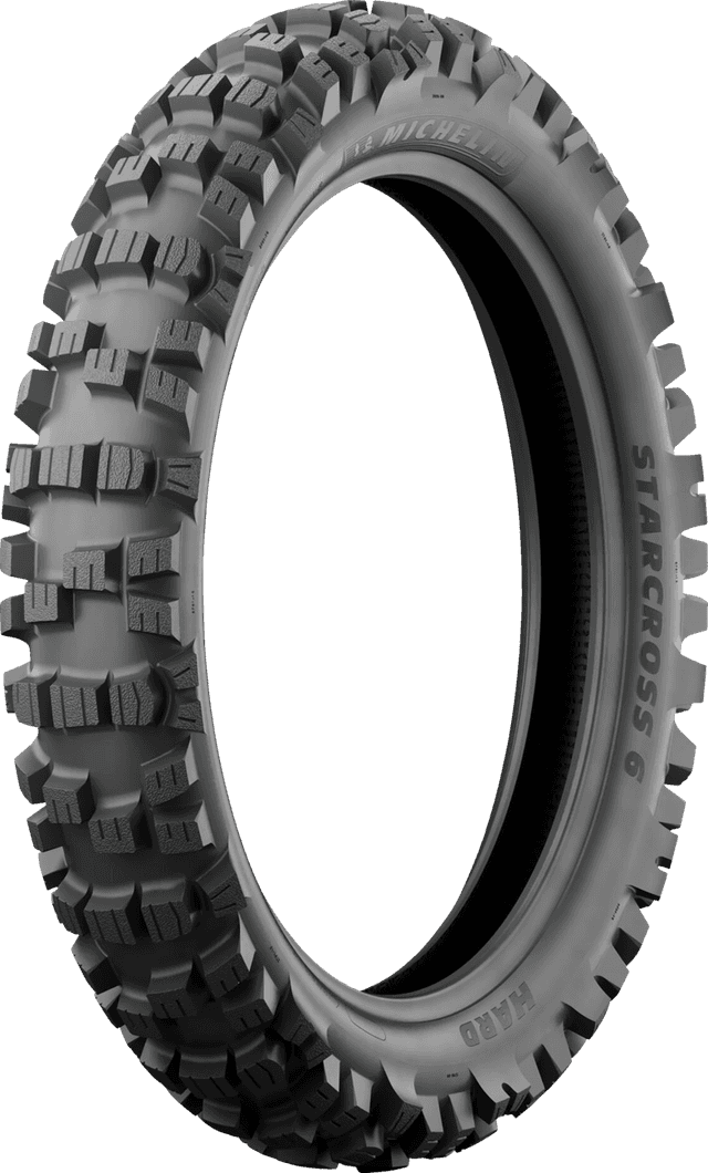 MICHELIN 0313-0903 Tire - StarCross 6 Hard - Rear - 110/90-19 - 62M — image 6 of 7
