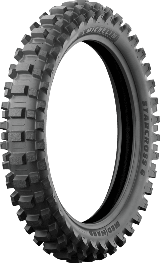 MICHELIN 0313-0907 Tire - StarCross 6 Medium Hard - Rear - 120/80-19 - 63M — image 6 of 7
