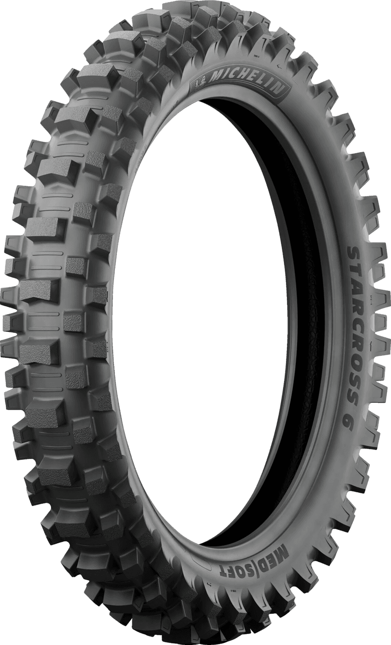 MICHELIN 0313-0913 Tire - StarCross 6 Medium Soft - Rear - 120/90-18 - 65M — image 3 of 7