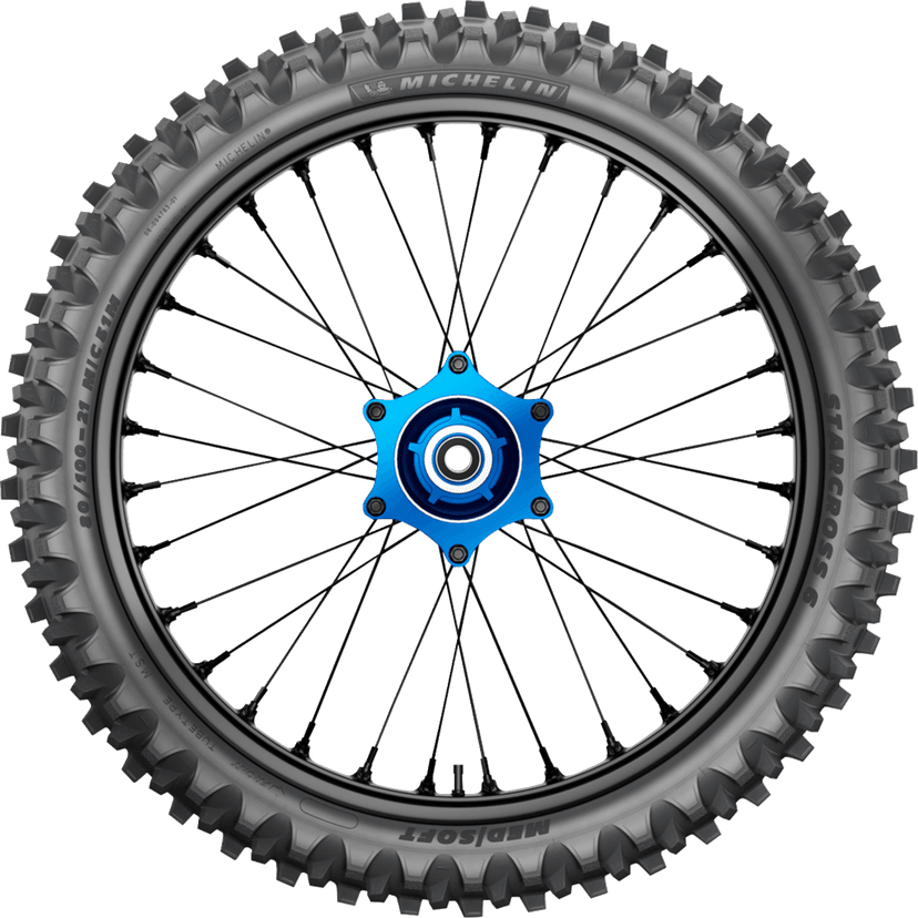 MICHELIN 0313-0914 Tire - StarCross 6 Medium Soft - Front - 80/100-21 - 51M — image 3 of 7