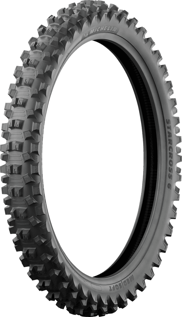 MICHELIN 0313-0915 Tire - StarCross 6 Medium Soft - Front - 90/100-21 - 57M — image 6 of 7