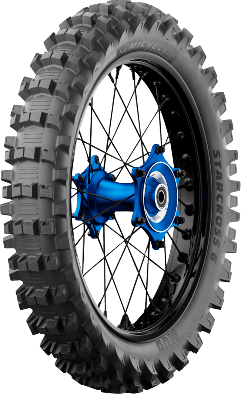 MICHELIN 0313-0916 Tire - StarCross 6 Mud - Rear - 100/90-19 - 57M — image 1 of 7