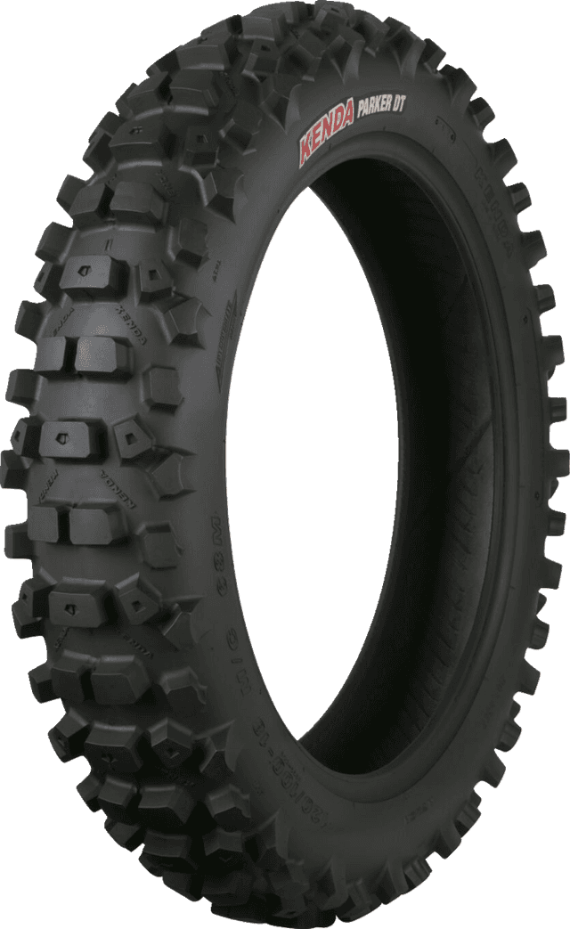 KENDA 0313-1002 Tire - Parker DT - Rear - 120/100-18 - 68M
