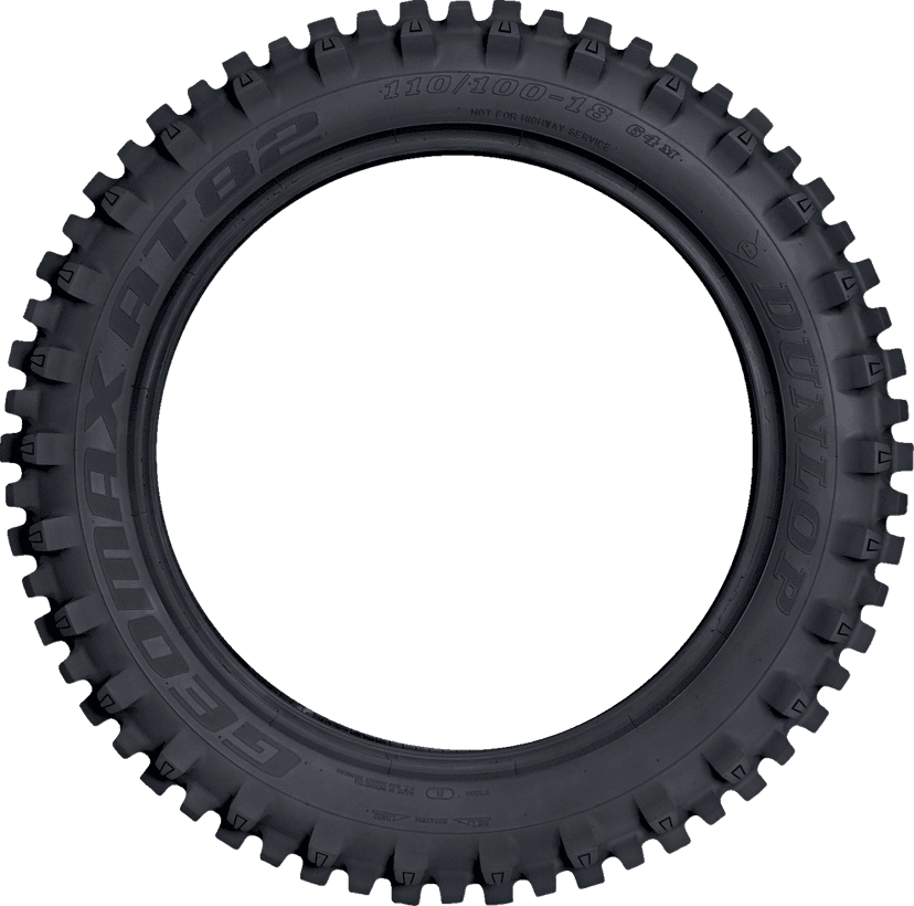 DUNLOP 0313-1071 Tire - Geomax AT82 - Rear - 120/90-19 - 66M — image 2 of 3
