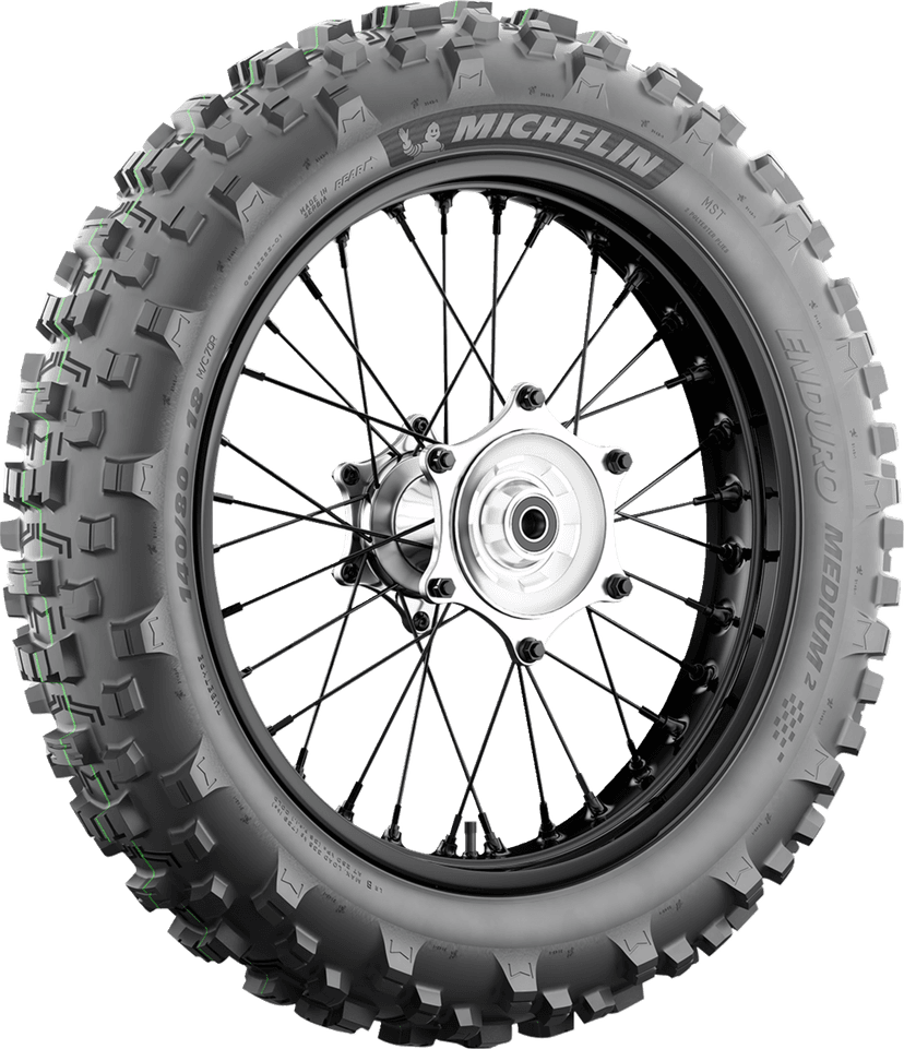 MICHELIN 0313-1147 Tire - Enduro Medium 2 - Rear - 140/80-18 - 70M — image 2 of 4