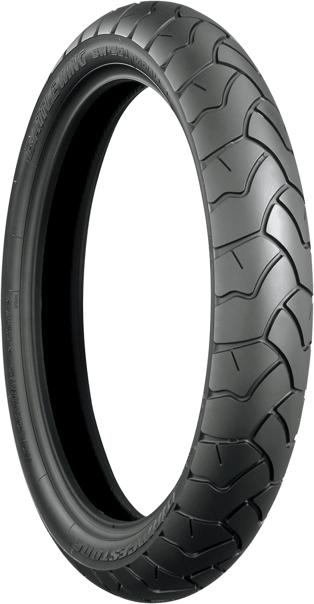 BRIDGESTONE 0316-0047 Tire - Battle Wing BW501 - Front - 90/90-21 - 54V