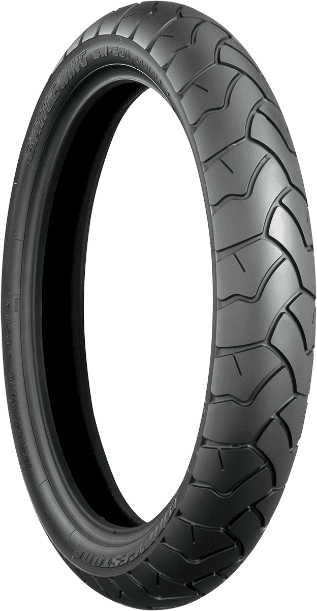 BRIDGESTONE 0316-0047 Tire - Battle Wing BW501 - Front - 90/90-21 - 54V