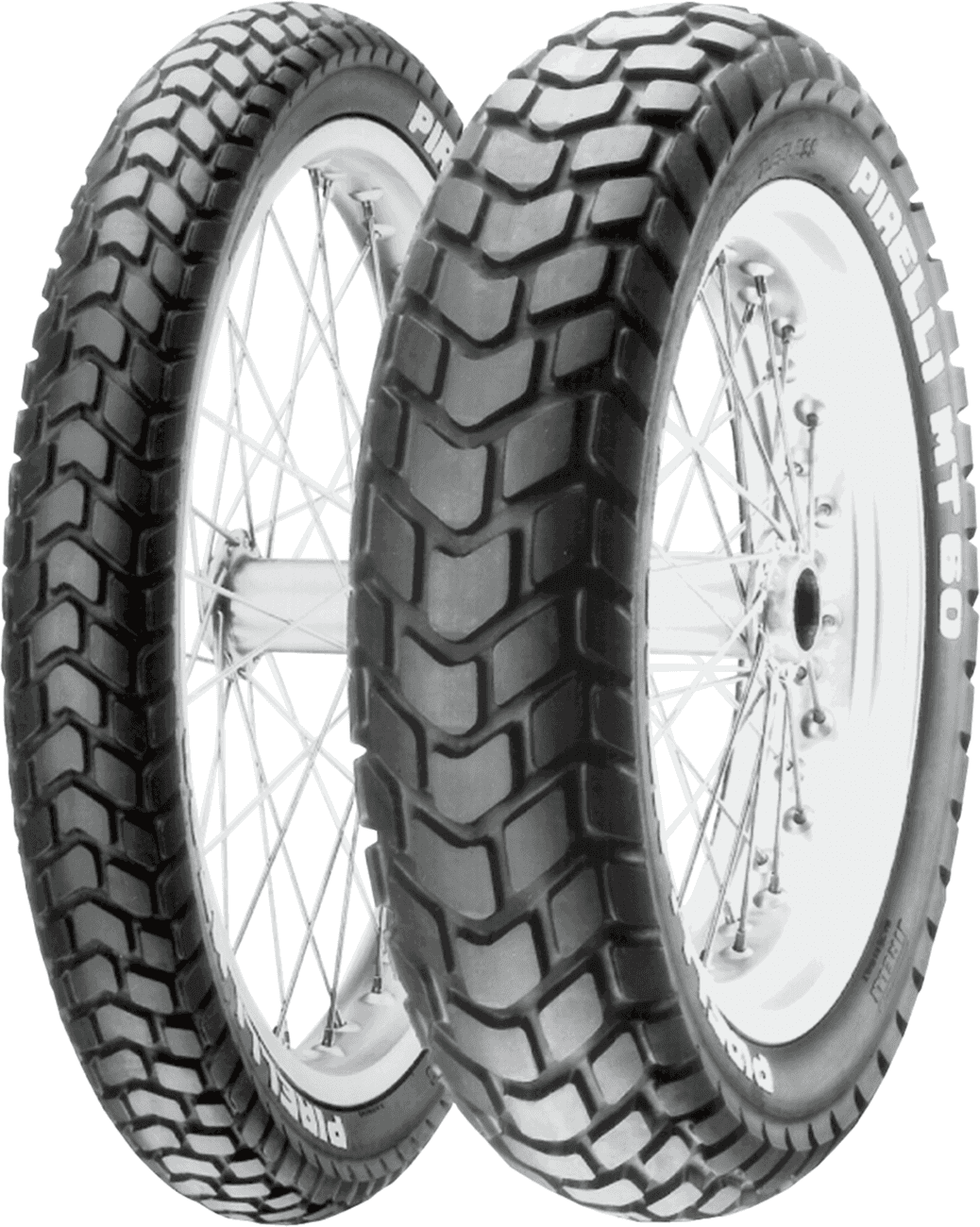 PIRELLI 0316-0286 Tire - MT60™ - Front - 100/90-19 - 57H