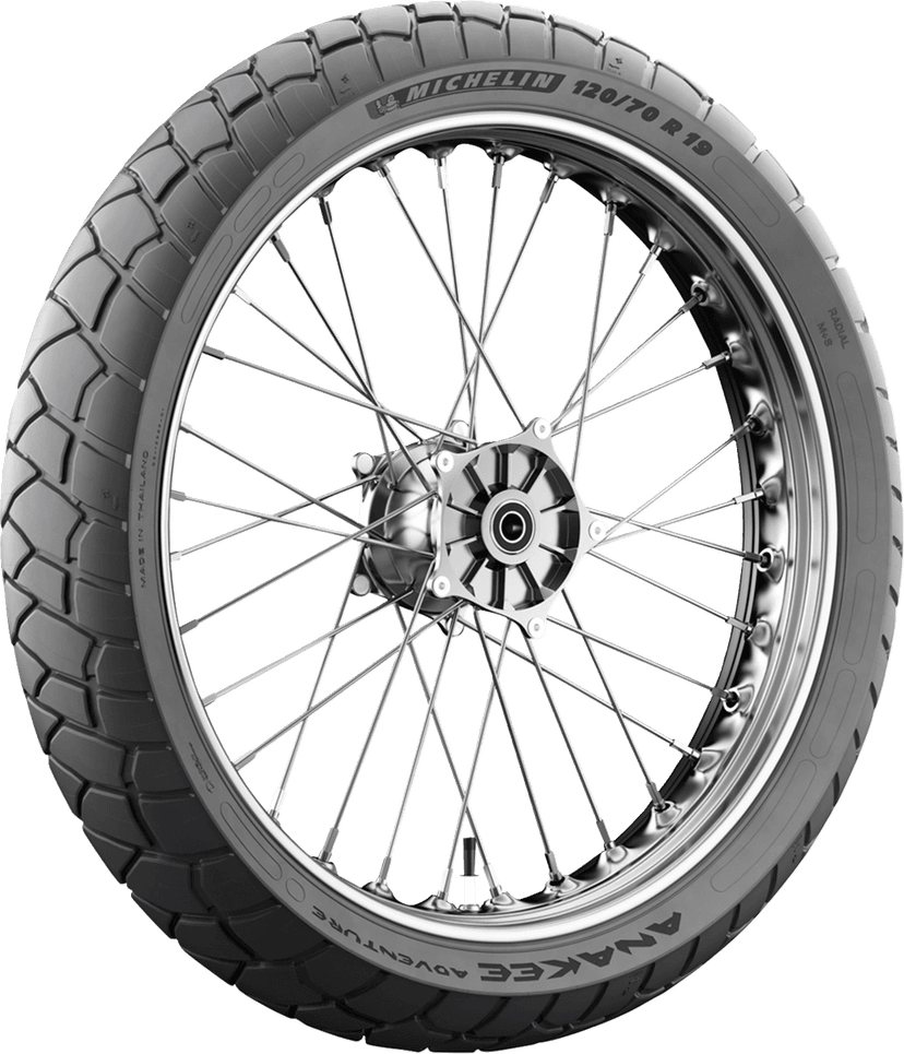 MICHELIN 0316-0492 Tire - Anakee Adventure - Front - 110/80R18 - 58V — image 6 of 7