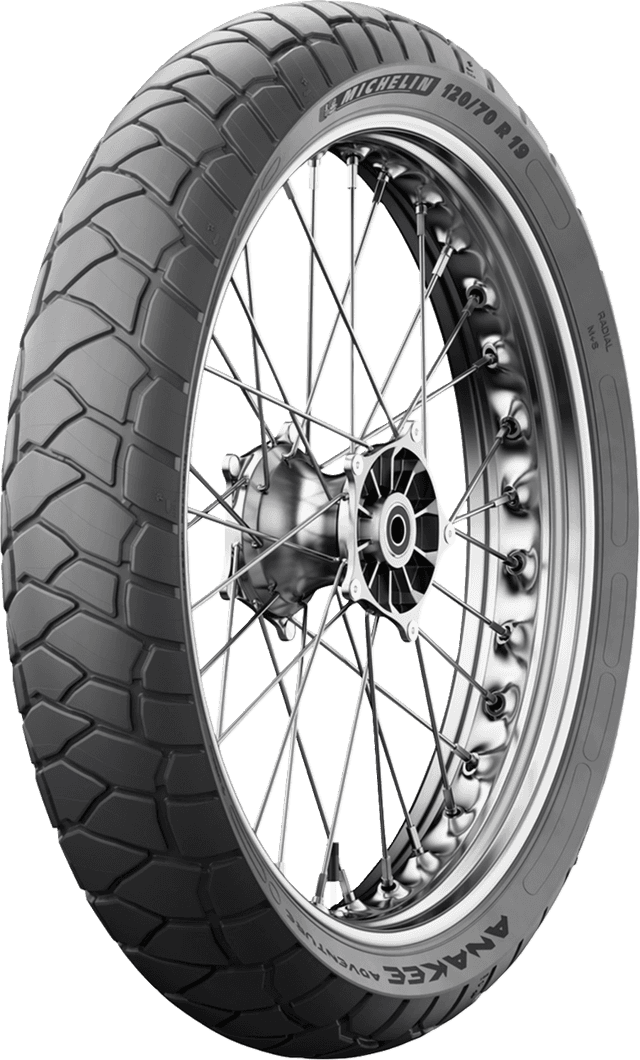 MICHELIN 0316-0492 Tire - Anakee Adventure - Front - 110/80R18 - 58V — image 1 of 7