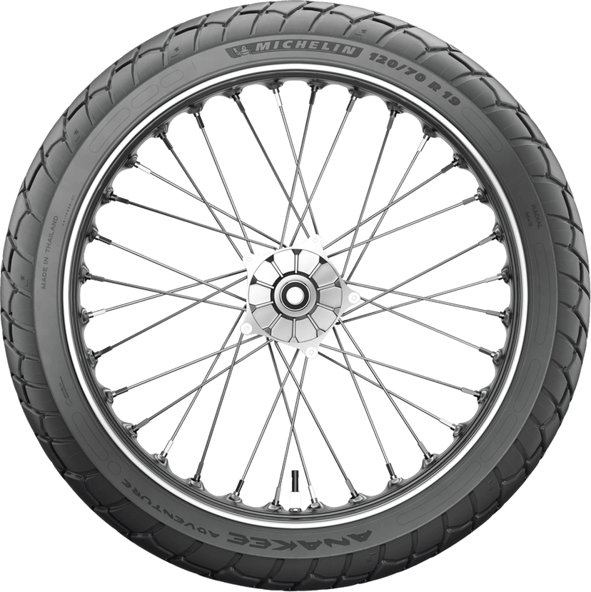MICHELIN 0316-0492 Tire - Anakee Adventure - Front - 110/80R18 - 58V — image 7 of 7