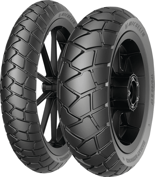 MICHELIN 0316-0505 Tire - Scorcher Adventure - Front - 120/70R19 - 60V — image 8 of 13