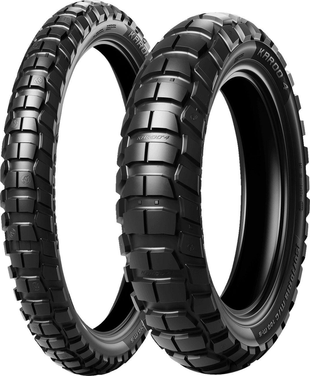METZELER 0316-0585 Tire - KAROO™ 4 - Front - 110/80R19 - 59T