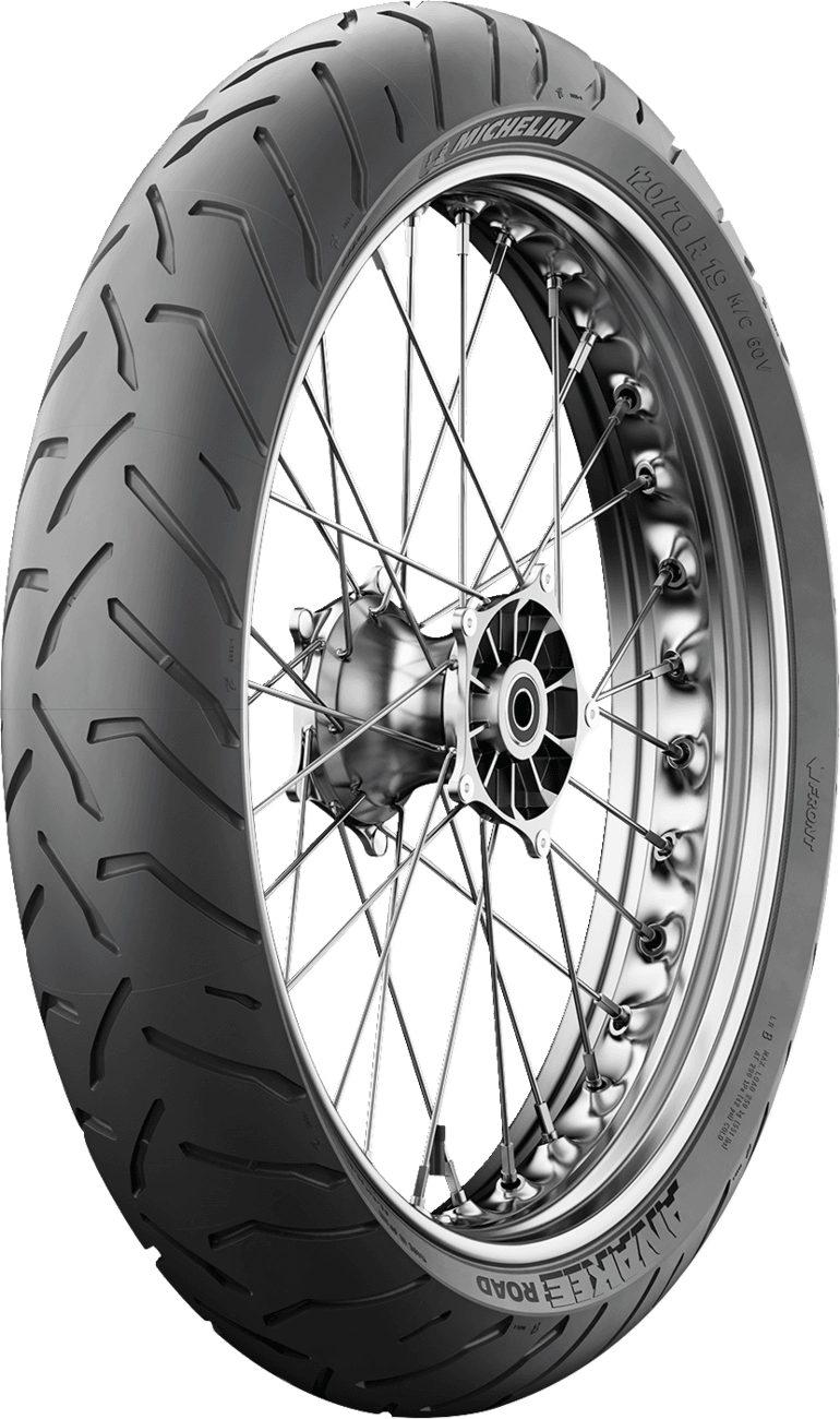 MICHELIN 0316-0641 Tire - Anakee Road - Front - 120/70ZR19 - 60W