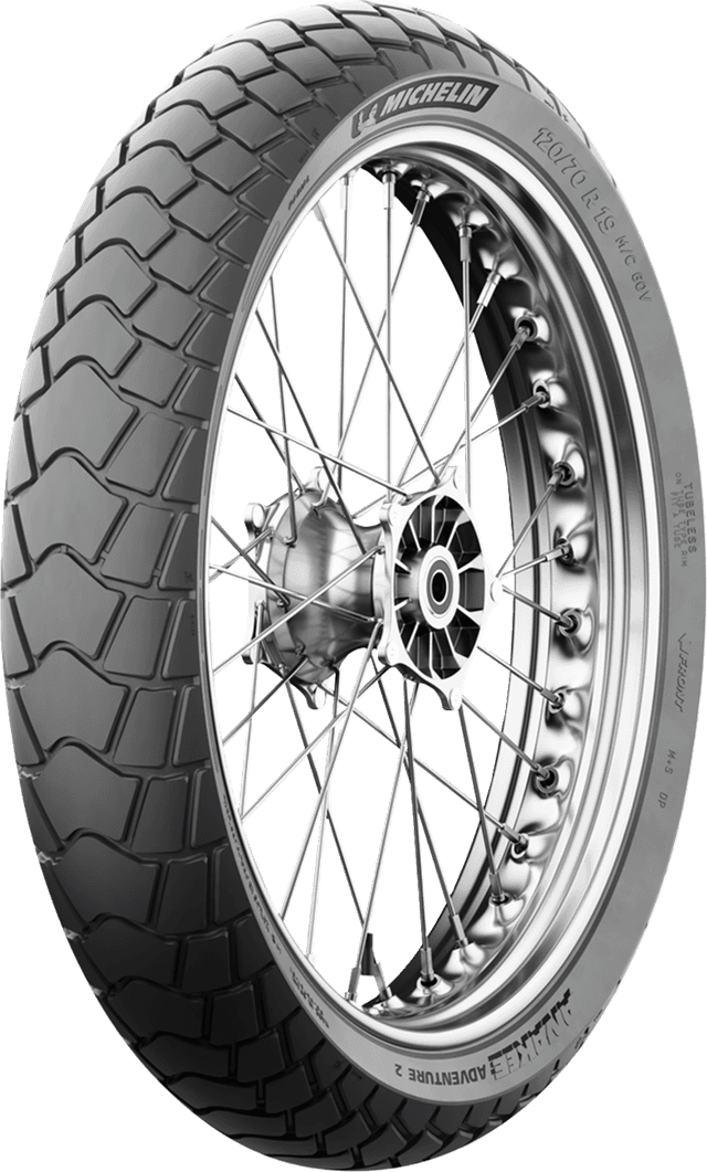 MICHELIN 0316-0698 Tire - Anakee Adventure 2 - Front - 110/80R19 - 59V — image 1 of 6
