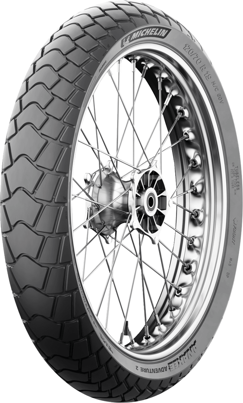 MICHELIN 0316-0701 Tire - Anakee Adventure 2 - Front - 120/70R17 - 58V