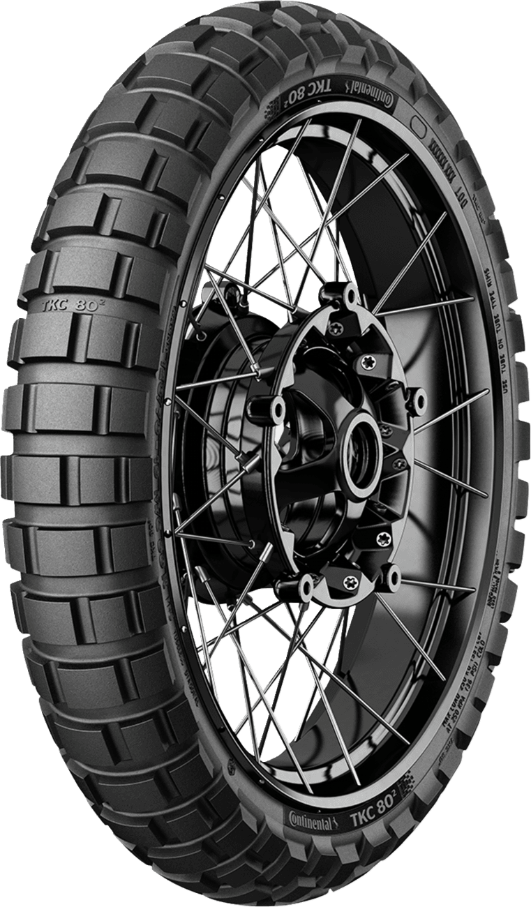 CONTINENTAL 0316-0703 Tire - TKC 80² - Front - 90/90-21 - 54R