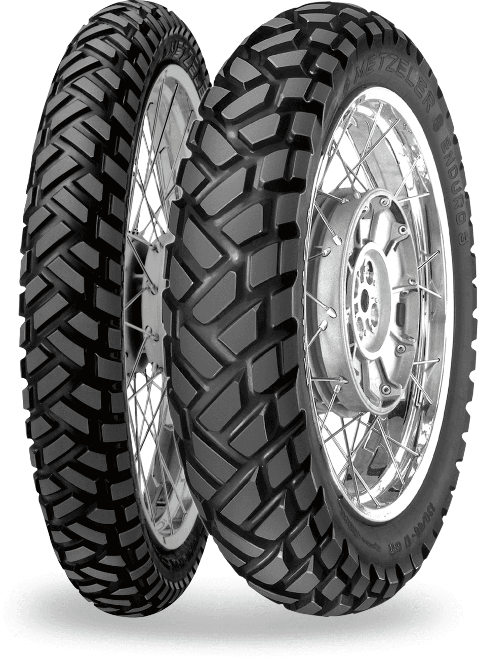 METZELER 0317-0114 Tire - Enduro 3 Sahara - Rear - 120/90-17 - 64S
