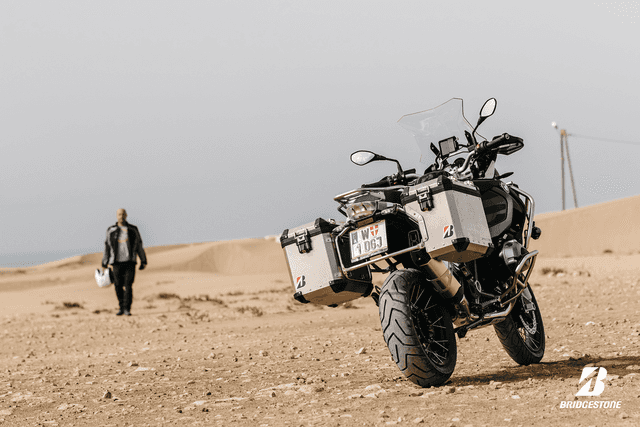 BRIDGESTONE 0317-0411 Tire - Battlax Adventure A41 - 160/60ZR17 - Rear - (69W) — image 4 of 4