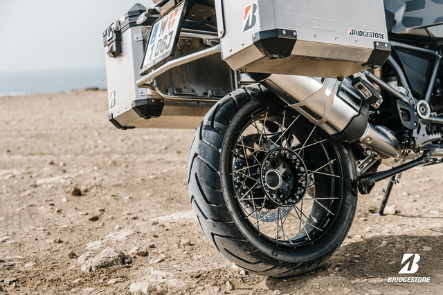 BRIDGESTONE 0317-0414 Tire - Battlax Adventure A41 - 180/55ZR17 - Rear - (73W) — image 3 of 4